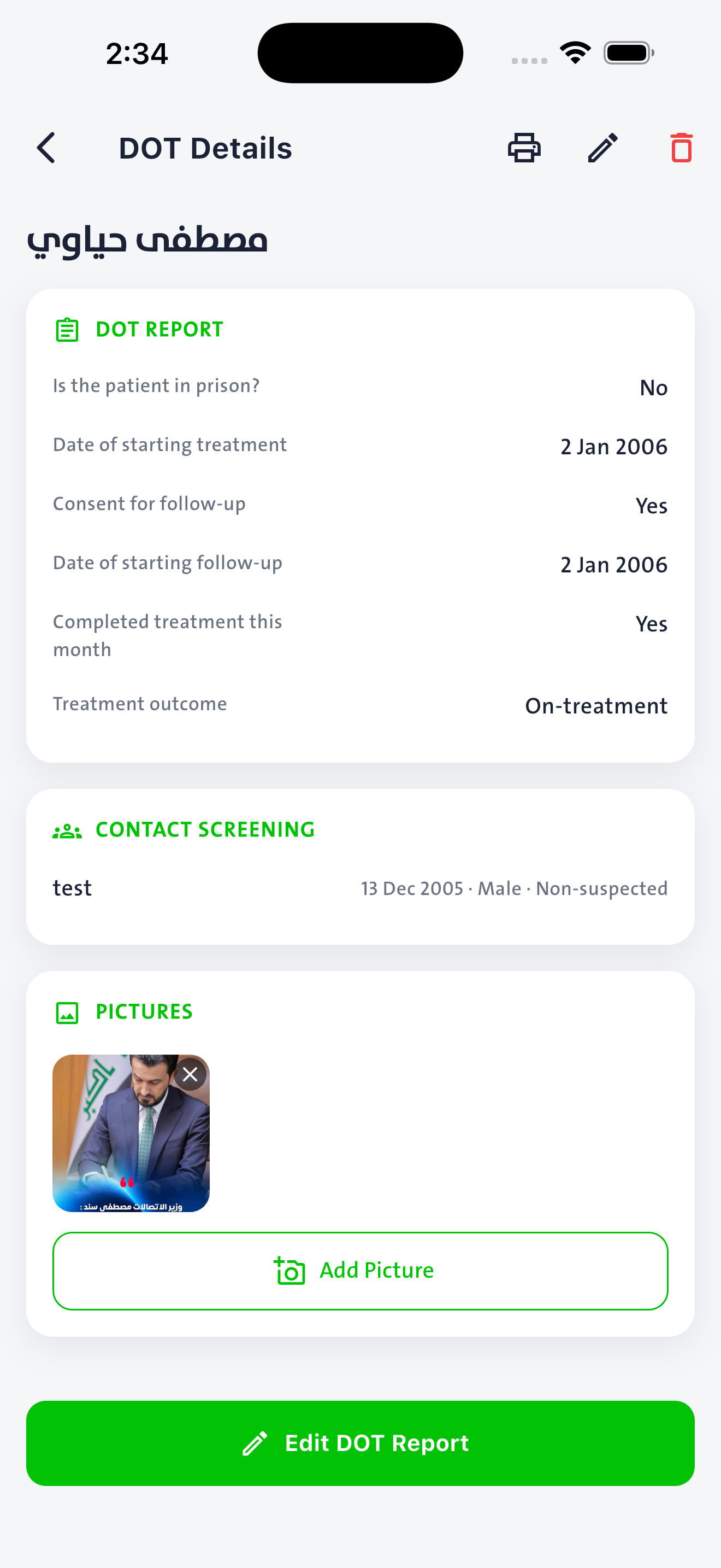DOT Details